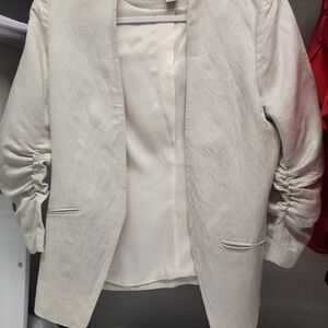 H&M linen blazer